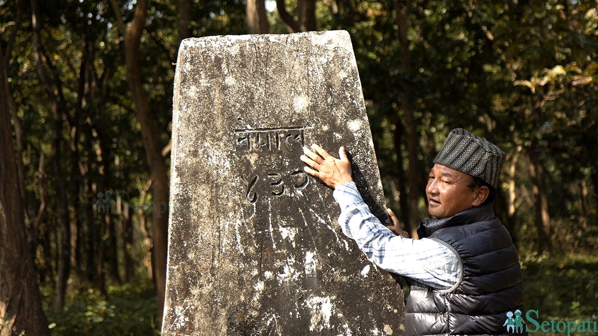 पर्सा, ठोरी गाउँपालिका वडा नम्बर ३ का अध्यक्ष सूर्य लामा। तस्बिरः नवीनबाबु गुरुङ/सेतोपाटी